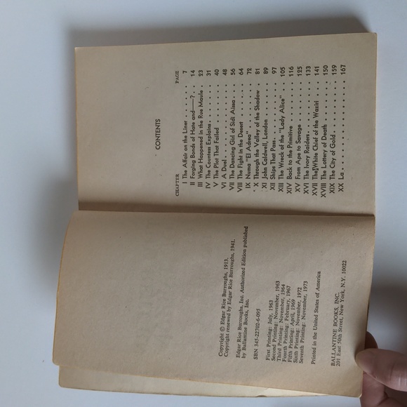 The Return of Tarzan book by Edgar Rice Burroughs - Picture 4 of 4
